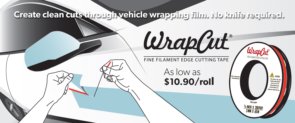 Create clean cuts through vehicle wrapping film