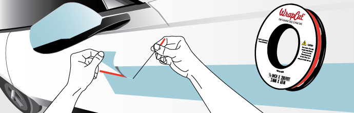 WrapCut PRO - Nastro Da Taglio Per Car Wrapping, 45 M X 4 Mm - Foto 11