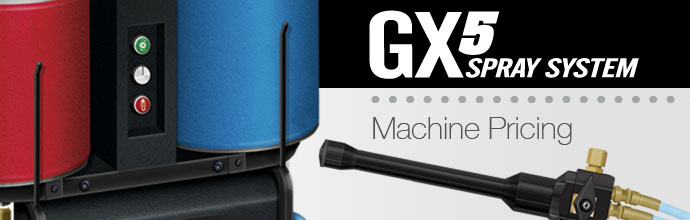 GX5 Spray Machine Pricing
