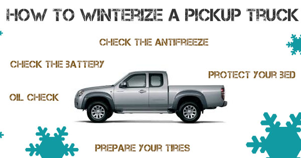 Winterizing a Pickup Truck Winterizing a Pickup Truck