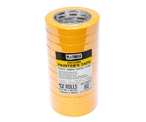 PlazMask Professional Painter’s Tape, 0.71 in x 54 yd